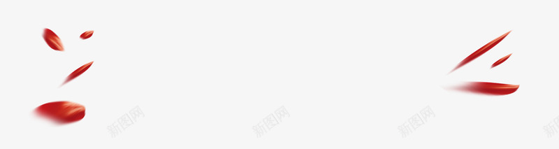 红色漂浮元素psd免抠素材_新图网 https://ixintu.com 喜庆 漂浮 红色