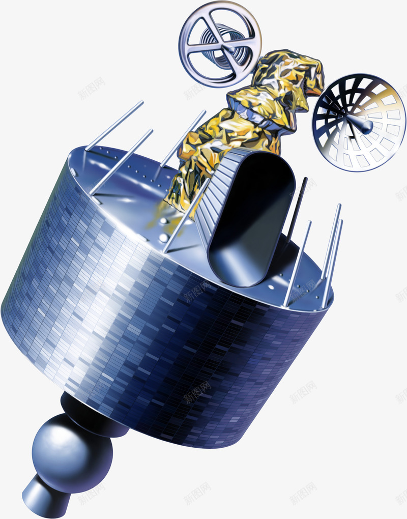 卫星仪器png免抠素材_新图网 https://ixintu.com 仪器 传输 信息传输 卫星 科技 设备 高端
