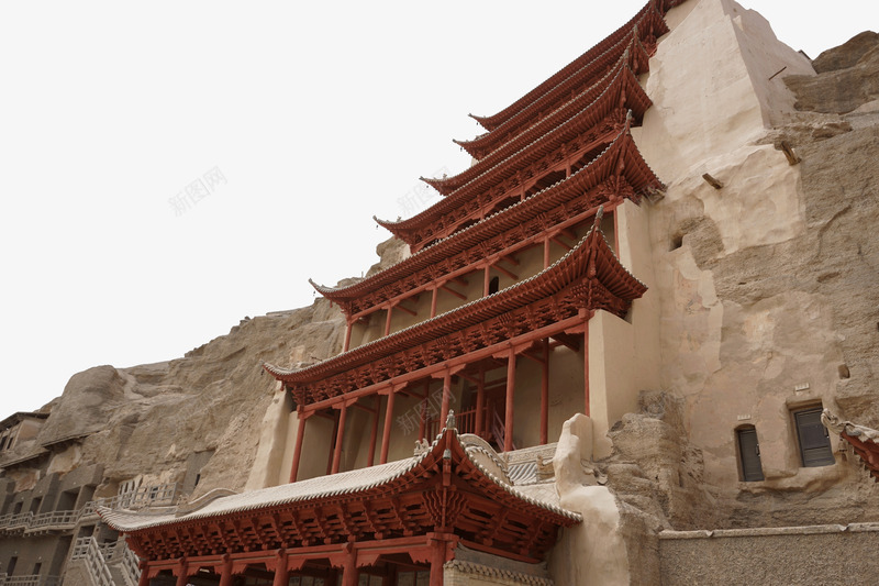 著名景区莫高窟png免抠素材_新图网 https://ixintu.com 旅游风景 甘肃敦煌莫高窟 著名景区 著名景区莫高窟