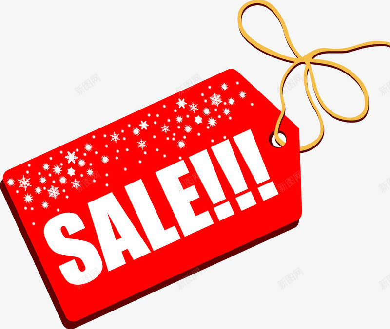 SALE吊牌矢量图eps免抠素材_新图网 https://ixintu.com SALE sale 促销标签 吊卡 吊牌 圣诞节 甩卖 矢量素材 红色吊卡 红色吊牌 降价 矢量图