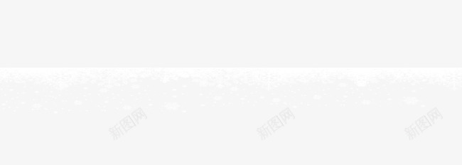 雪花效果顶部装饰png免抠素材_新图网 https://ixintu.com 冬季图装饰 白色 装饰图案 边框装饰 雪花效果