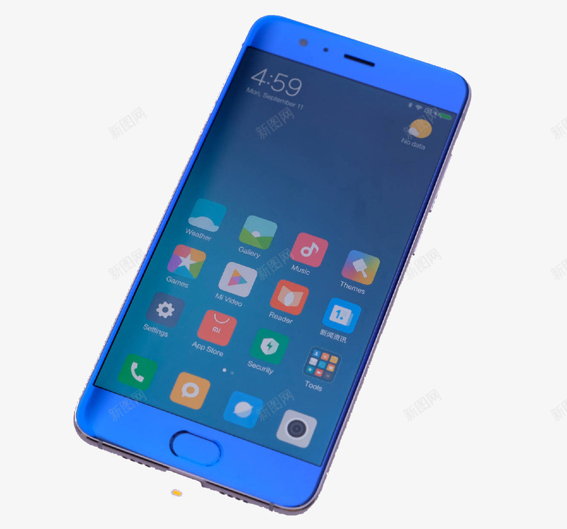 小米新机note3png免抠素材_新图网 https://ixintu.com NOTE3 note3 小米note3 小米手机 新品手机 蓝色note3