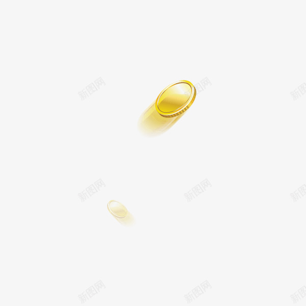 金色金币png免抠素材_新图网 https://ixintu.com 店铺装饰 漂浮 简约 金属 金币雨