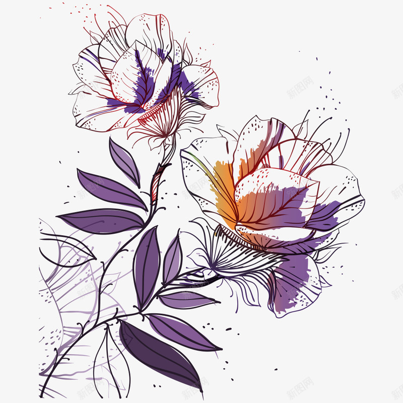 梦幻花朵png免抠素材_新图网 https://ixintu.com 典雅花朵 彩绘花 彩绘鲜花 彩色花 手绘花 手绘花朵 梦幻花朵 清新 绚丽色彩 绚丽花朵 花卉 花卉背景 花朵 花朵背景 装饰花 高贵花朵