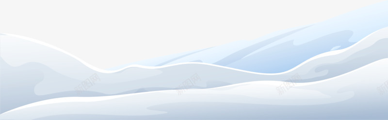 雪山png免抠素材_新图网 https://ixintu.com 创意 卡通 手绘 白色 雪山