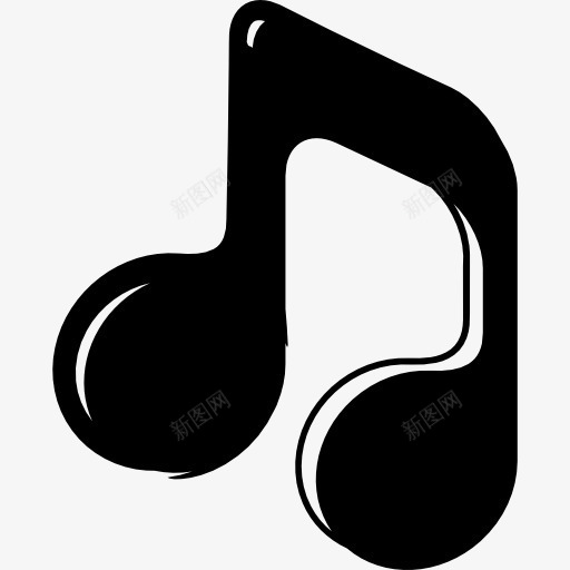 音乐注意素描图标png_新图网 https://ixintu.com 勾勒了社会 笔记 素描 音乐 音乐注意 音符