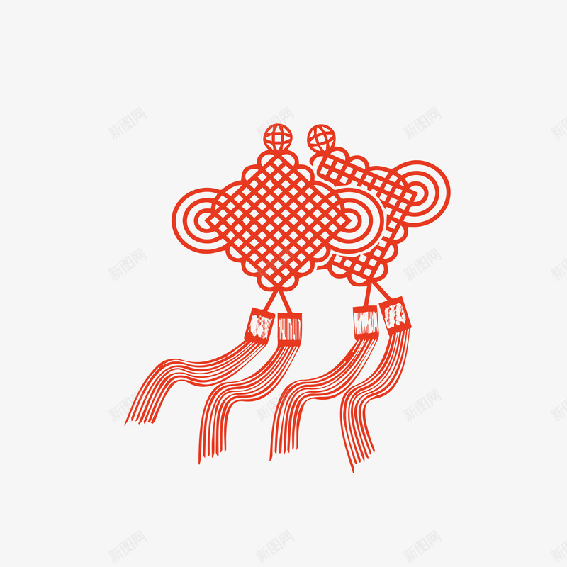 中国风吉祥结挂件矢量图ai免抠素材_新图网 https://ixintu.com 300像素图 AI图免抠 中国风 吉祥结 大图免抠 挂件 高清免抠 矢量图