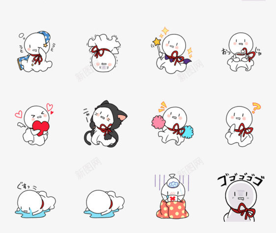 卡通动物表情画像png免抠素材_新图网 https://ixintu.com 动物 卡通 画像 表情