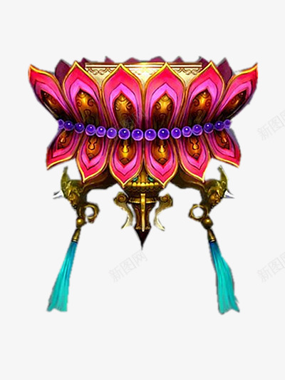粉色卡通莲花座造型png免抠素材_新图网 https://ixintu.com 卡通 粉色 莲花 莲花宝座 造型