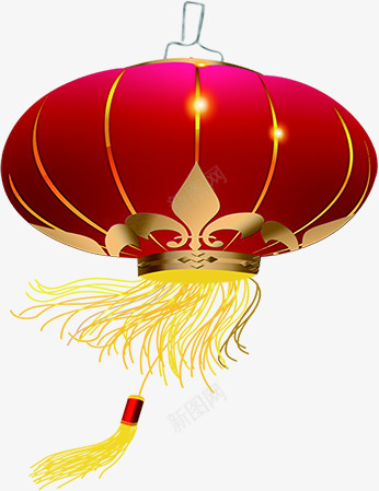 红色手绘元旦晚会灯笼装饰png免抠素材_新图网 https://ixintu.com 元旦 晚会 灯笼 红色 装饰