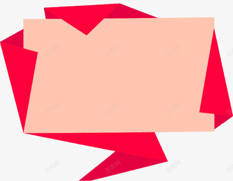红色贺卡边框png免抠素材_新图网 https://ixintu.com PNG 几何形 红色 贺卡 边框 边框素材