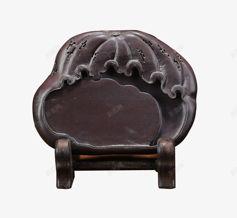 肇庆荷叶端砚png免抠素材_新图网 https://ixintu.com 书法 制作工艺 文房四宝 砚台 精品