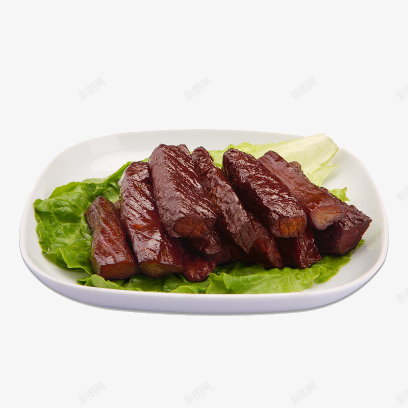 酱香牛肉干png免抠素材_新图网 https://ixintu.com 产品实物 美味 零食 黑色