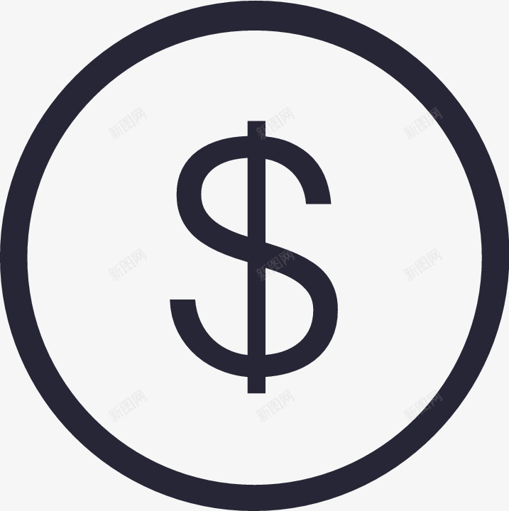 iconfont美金图标png_新图网 https://ixintu.com iconfont美金