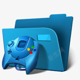 gamesfoldericon图标png_新图网 https://ixintu.com 游戏文件夹