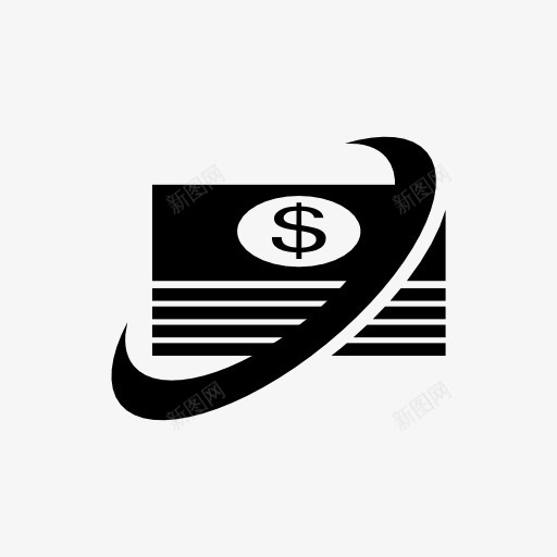 dollaricon图标png_新图网 https://ixintu.com 美元 钱