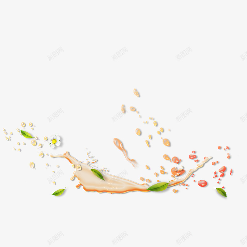 动感液体png免抠素材_新图网 https://ixintu.com 动感液体 果汁 水 水果 泼溅