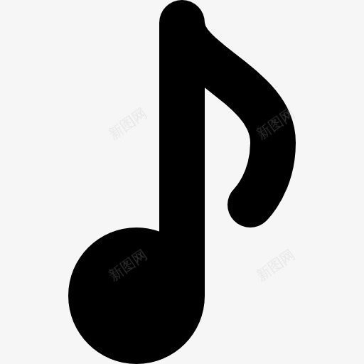 音符图标png_新图网 https://ixintu.com 旋律 歌曲 音 音乐 音乐播放器 颤音