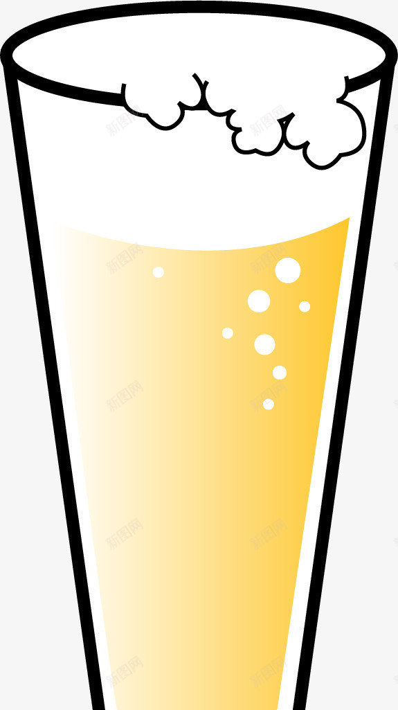 手绘水杯矢量图ai免抠素材_新图网 https://ixintu.com 手绘 果汁 水杯 矢量图