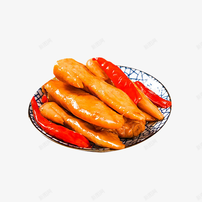 产品实物下酒菜卤鸡翅png免抠素材_新图网 https://ixintu.com 下酒菜 健康食品 卤鸡翅 夜市小吃 家常美食 小吃 快餐 红辣椒 美食 肉制品 零食 鸡翅