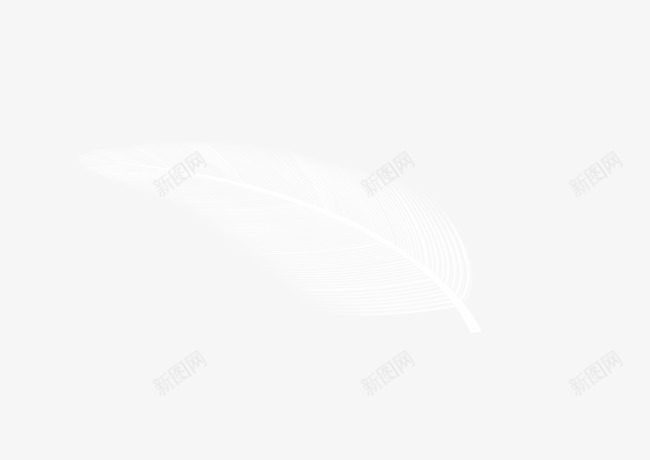 羽毛png免抠素材_新图网 https://ixintu.com 作图出的羽毛 及其细致羽毛 白色羽毛