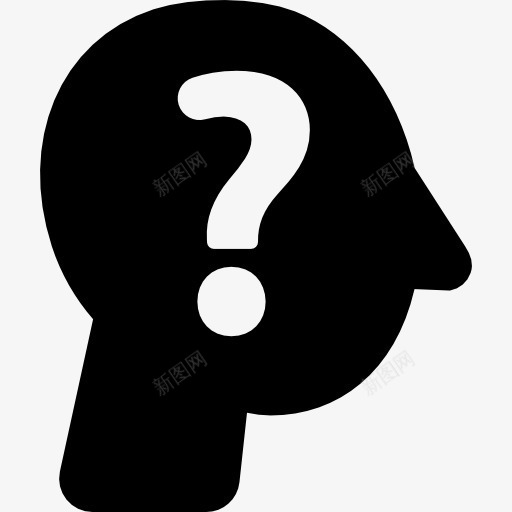 未知的图标png_新图网 https://ixintu.com 人档案 匿名的 未知的 问号 问题 隐藏的