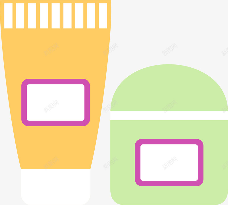 隔离霜化妆品icon图标png_新图网 https://ixintu.com 化妆品icon 化妆品图标 卡通图标 图标 扁平图标 网页图标 隔离霜
