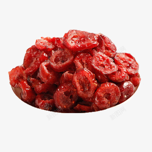 切片蔓越莓干png免抠素材_新图网 https://ixintu.com 暗红色 果肉干 甜点材料 蔓越莓干 零食