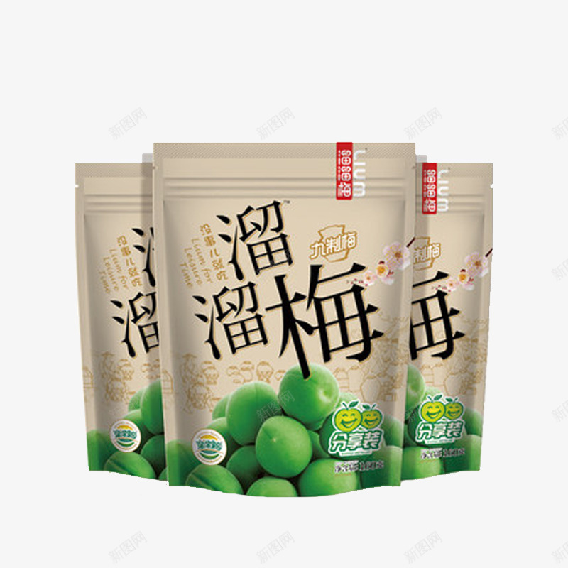 休闲零食溜溜梅蜜饯果脯干话梅png免抠素材_新图网 https://ixintu.com 干话梅 果脯 溜溜梅 蜜饯 零食 食品