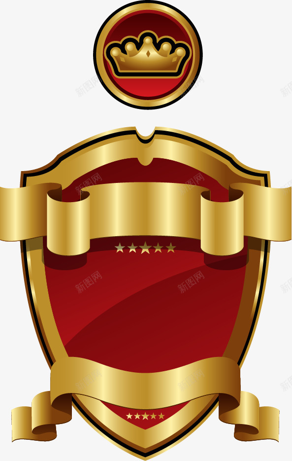 精美金属质感盾牌矢量图ai免抠素材_新图网 https://ixintu.com 标签 皇冠 盾牌 精美 质感 金属 矢量图