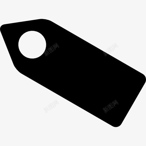 空白标签图标png_新图网 https://ixintu.com 价格标签 商务 标签