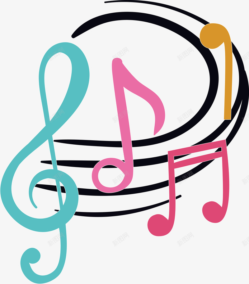 音符动态麦克风音符矢量图ai免抠素材_新图网 https://ixintu.com 优美音符 八音符 毛笔音符 爆裂音符 荧光音符 边框音符 音符与五线谱 音符涂鸦 音符火焰 飘动音符 矢量图