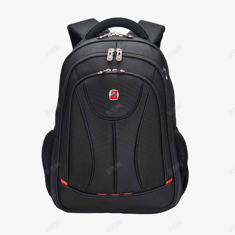 瑞士军刀男女背包png免抠素材_新图网 https://ixintu.com swissgear 产品实物 休闲包 双肩包 双肩背 商务背包 多功能背包 旅游包 瑞士军刀 电脑包 背包