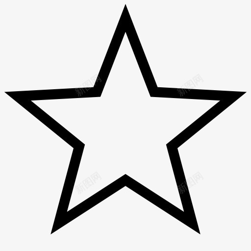 staricon图标png_新图网 https://ixintu.com 五角星 星星