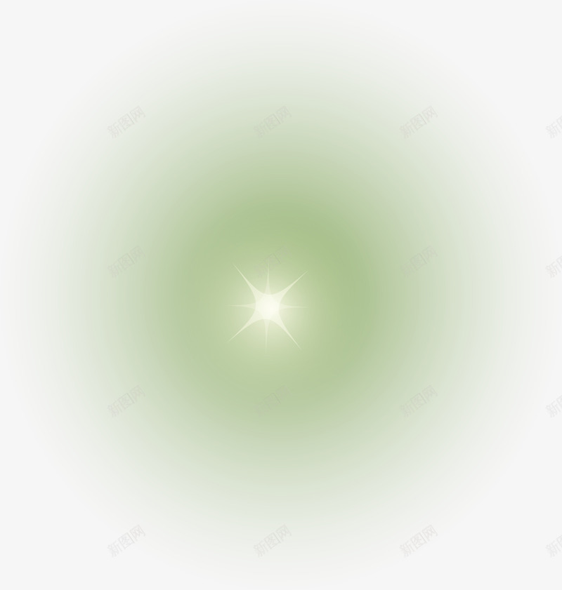 手绘绿色光晕闪光png免抠素材_新图网 https://ixintu.com 唯美 手绘光晕 梦幻闪光 水彩 简约 绿色光晕