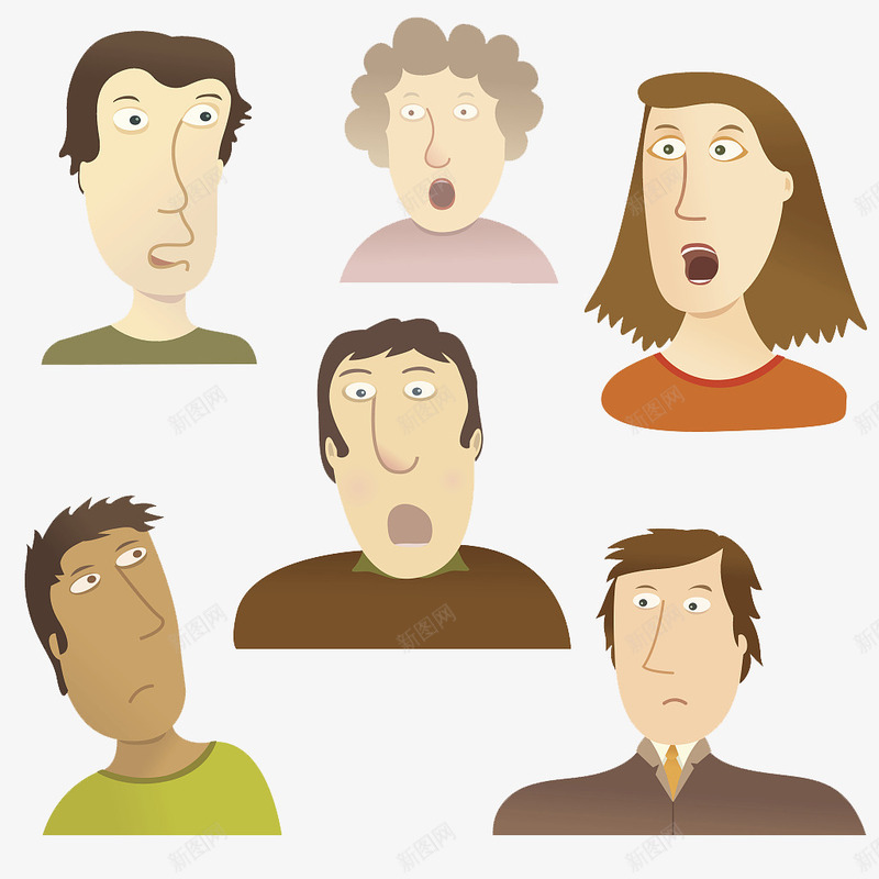 各种着急的表情png免抠素材_新图网 https://ixintu.com 大叫 大汗淋漓 如坐针毡 插图人物 满头大汗 焦急 皱眉 着急 着急的表情 着急表情