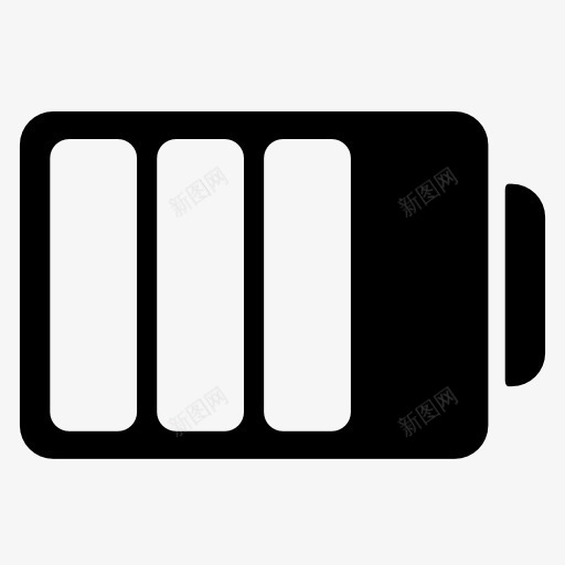 电池电量icon图标png_新图网 https://ixintu.com 电池