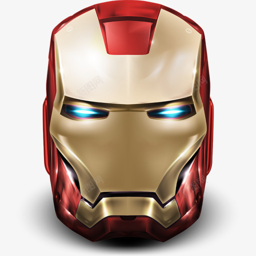 机器人头盔铁人IronManIcon图标png_新图网 https://ixintu.com Helmet IronMan Robot 头盔 机器人 铁人