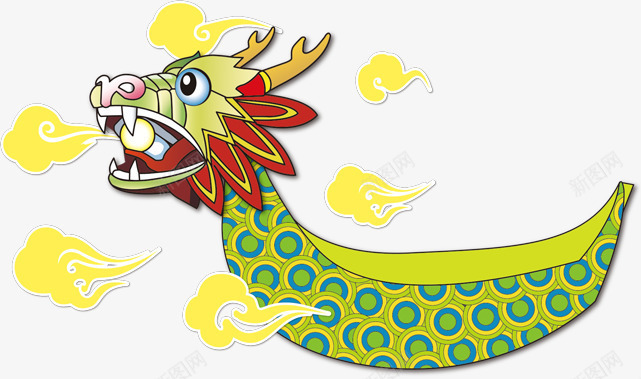 手绘卡通端午节龙舟png免抠素材_新图网 https://ixintu.com 卡通 手绘 端午节 端午节龙舟 龙舟
