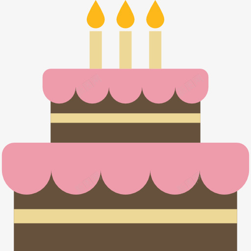 生日蛋糕图标png_新图网 https://ixintu.com 庆祝生日 甜点 生日蛋糕 蛋糕 面包 食品 食品和餐厅
