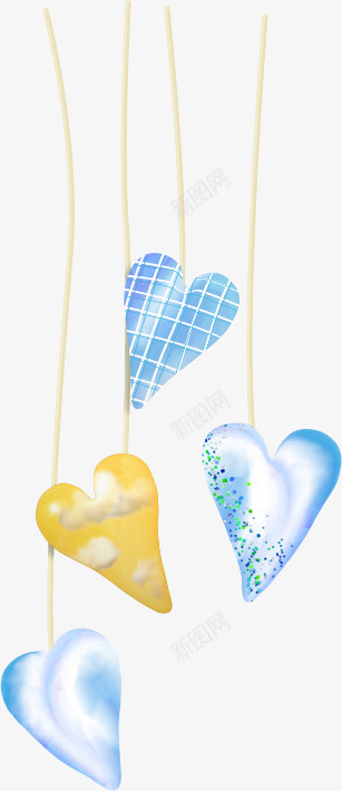 创意情人节七夕节挂饰爱心法式彩png免抠素材_新图网 https://ixintu.com 七夕节 创意 创意情人节七夕节挂饰爱心法式彩绘免费下载 彩绘 情人节 挂件 条纹 法式 爱心
