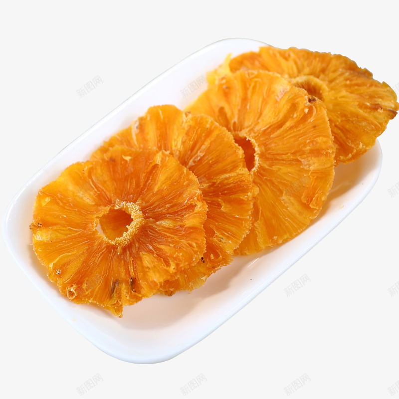凤梨片摄影png免抠素材_新图网 https://ixintu.com 产品实物 休闲 凤梨片 摄影 果干 果脯蜜饯 特产小吃 菠萝 菠萝干