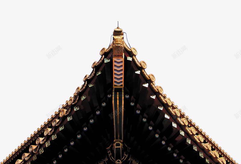 中国风屋檐png免抠素材_新图网 https://ixintu.com 中国风 中式 中式建筑 古典 复古 屋檐