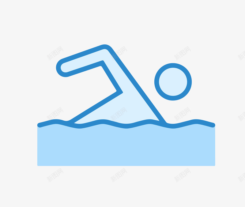 游泳图标png_新图网 https://ixintu.com icon 下水 人物 卡通 图标 图案 手绘 游泳 跳板 跳水 跳水运动