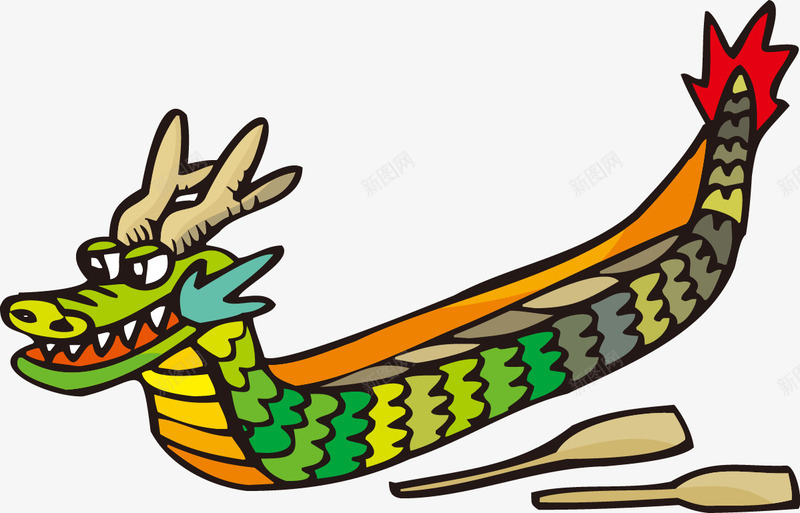 端午节元素png免抠素材_新图网 https://ixintu.com png素材 端午节素材 船 龙舟