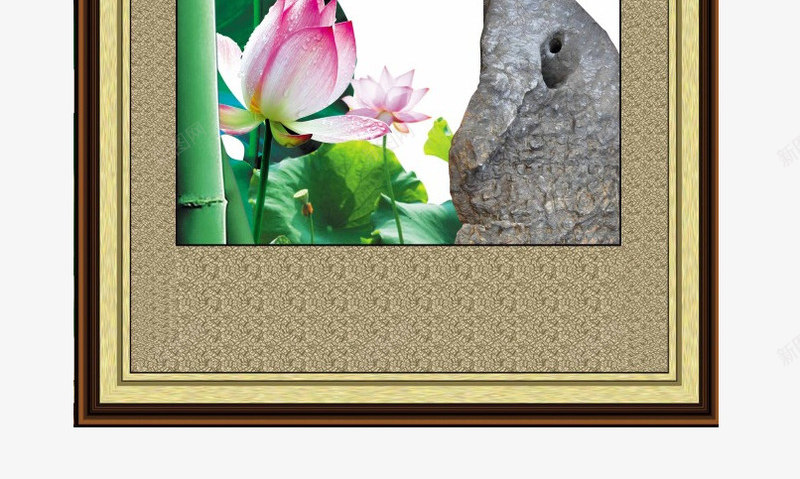 中国风挂画png免抠素材_新图网 https://ixintu.com 书房画 产品实物 固话 学校挂画 挂画 有框画 装饰画