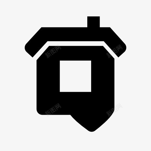 主页按钮小房子icon图标png_新图网 https://ixintu.com home 房子