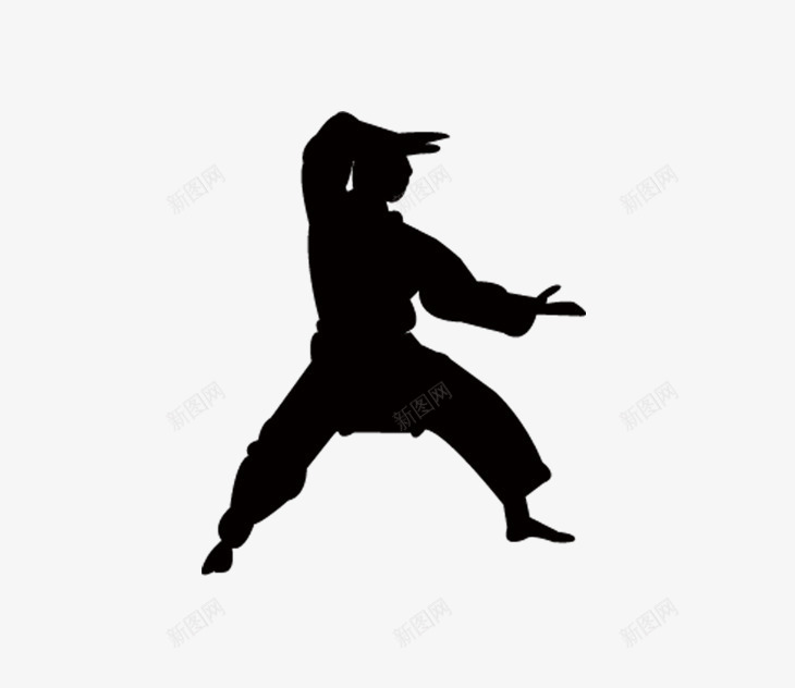 擒拿术png免抠素材_新图网 https://ixintu.com 中国风 武打 武术