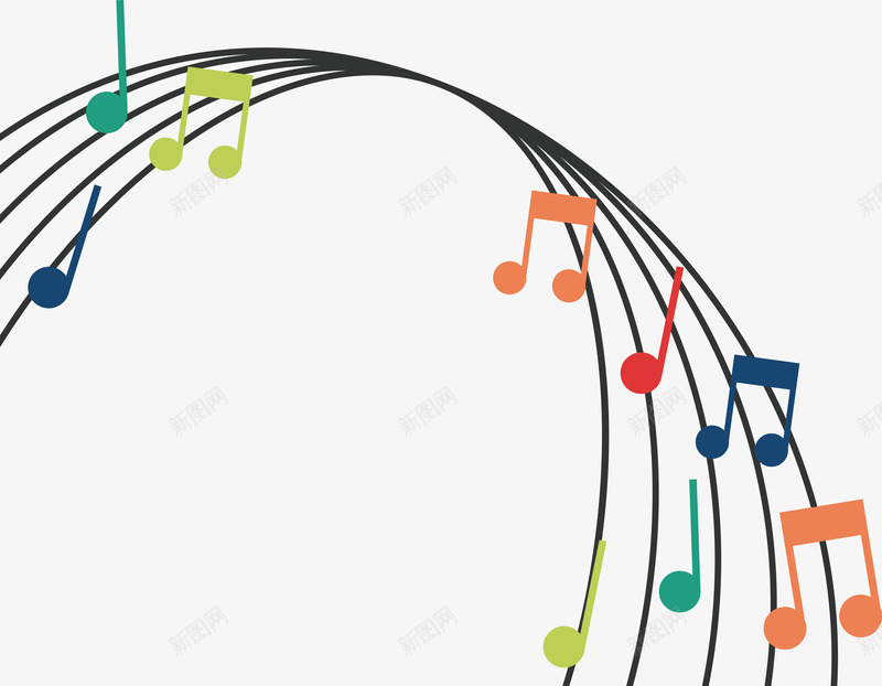 音符花环音符相框矢量图ai免抠素材_新图网 https://ixintu.com 叶音符 泼墨音符 电音符 绿音符 音符光碟 音符小 音符燃烧 音符爆炸 音符雨 矢量图