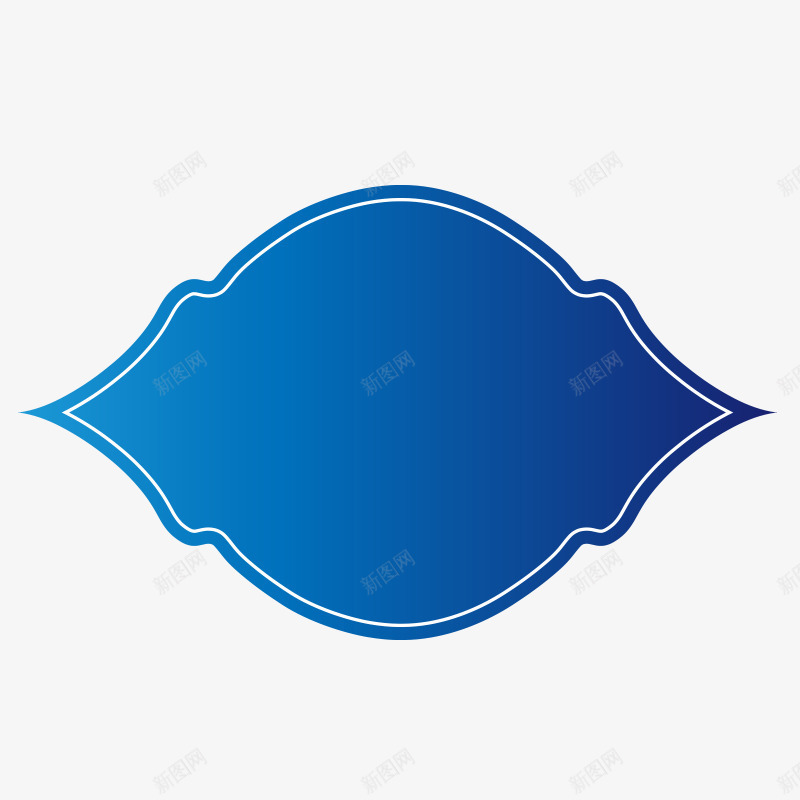 logo背景图标png_新图网 https://ixintu.com 对称 菱形 蓝色